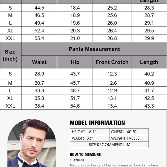 COOFANDY Men's 2 Piece Set Casual Button Down Long Sleeve Shirt & Pants!! NEW☑️ - Picture 6 of 7